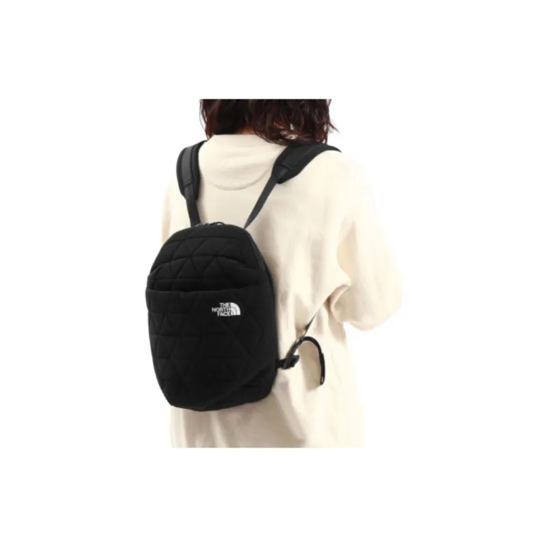 THE NORTH FACE Canvas With Polyester Backpack Mini Unisex Black-4