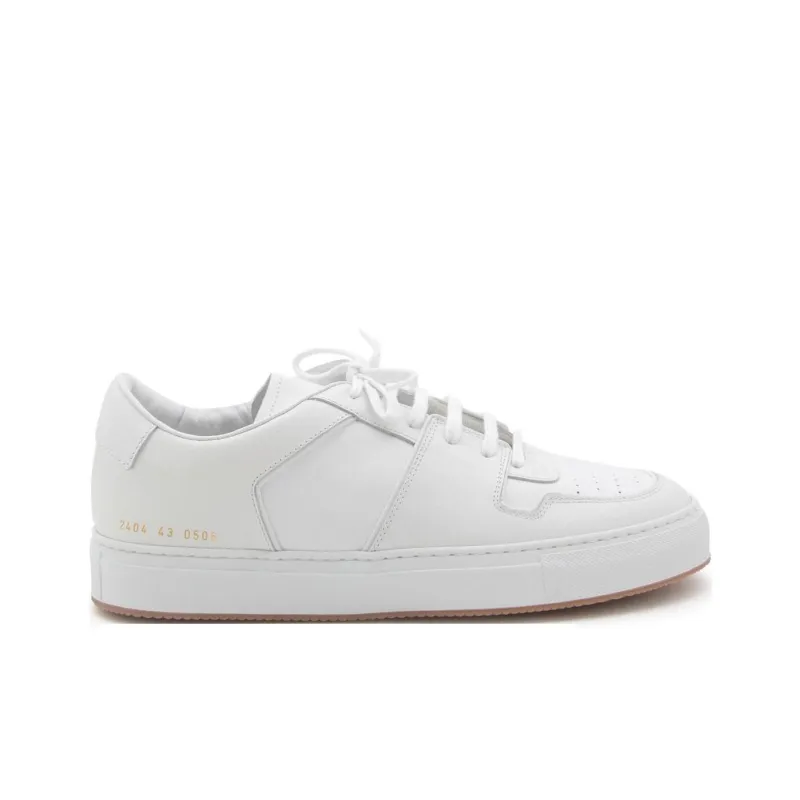 COMMON PROJECTS Slip Resistant Low Top Skateboard Shoes Men's White-1