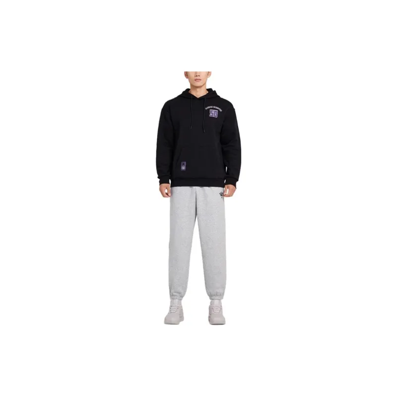361° Basketball Collection Knitted Sweatpants Men's Light Tile Heather Gray-2