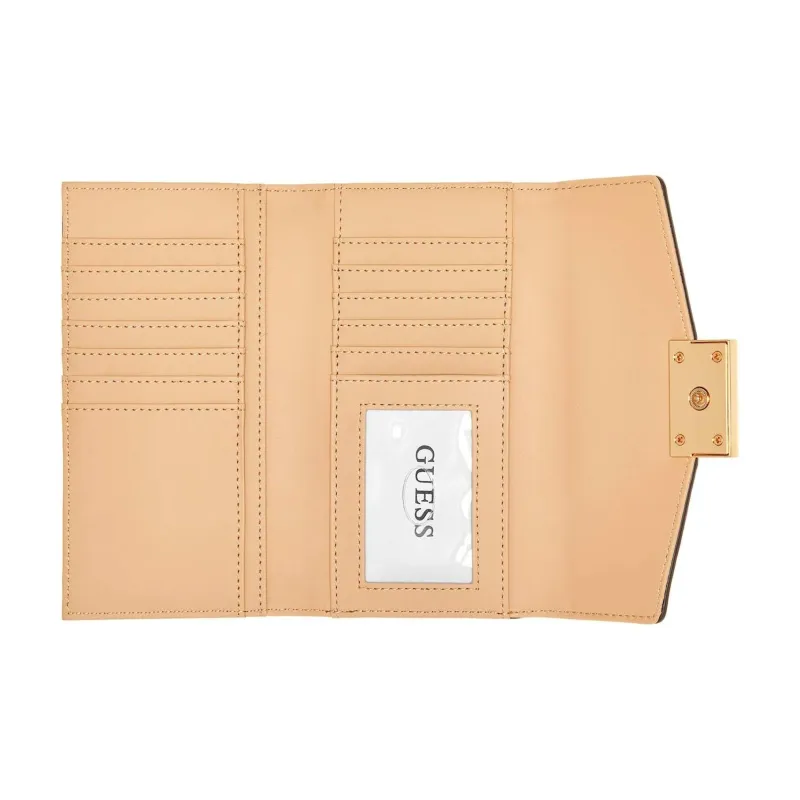 GUESS Artificial Leather Wallet Clutch Women's Pink-2