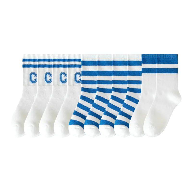 Lan Miao Mid Calf Socks Women's 10 Pack-3