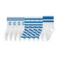 4 Large C+4 Wide Stripes+2 White Stripes