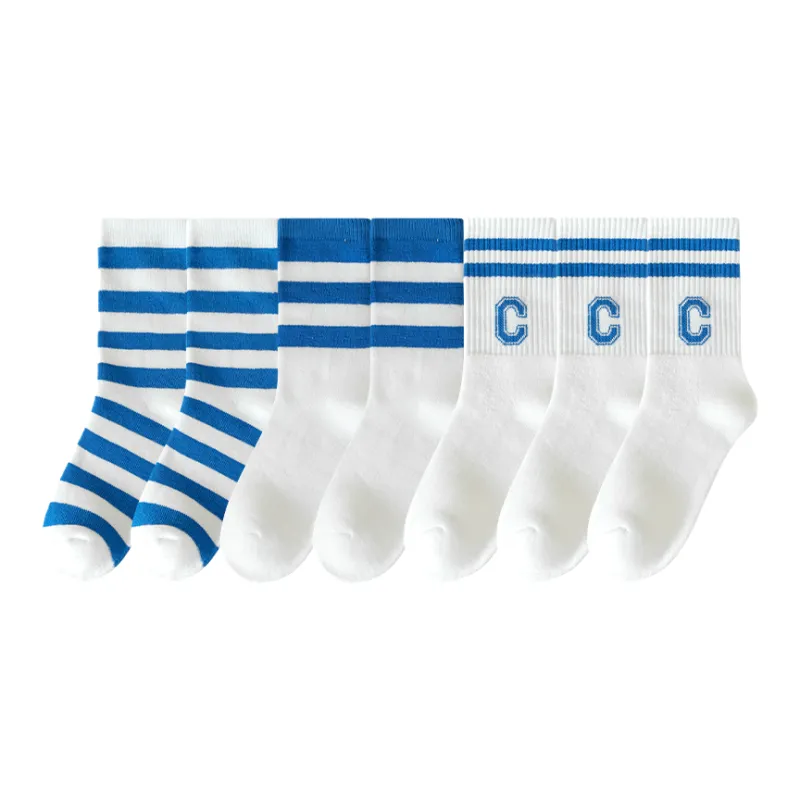 Lan Miao Mid Calf Socks Women's 7 Pack-2