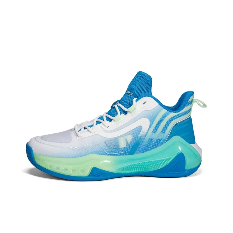ANDEZHANMUSI Cushioning, Slip Resistant, Abrasion Resistant, Coverage, Support Low Top Basketball Shoes Unisex-0