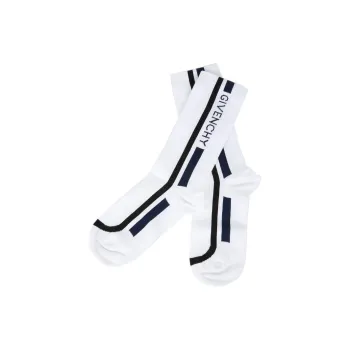 GIVENCHY Mid-Calf Socks Men's 1 Pack White