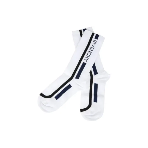 GIVENCHY Mid-Calf Socks Men's 1 Pack White