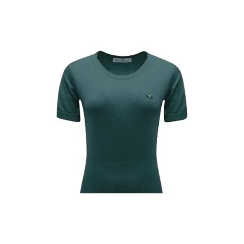 Vivienne Westwood Short Sleeved Dress Women's Green-1
