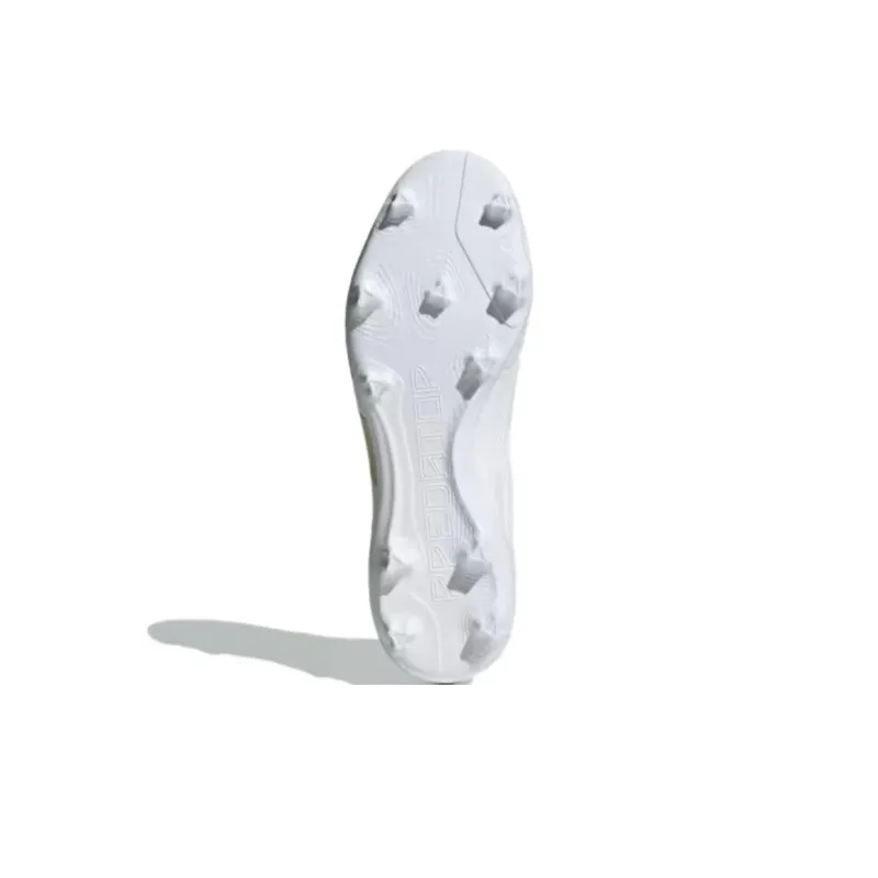 Adidas Predator League Laceless Fg Cloud White Gold Metallic Sandy Beige Met-5