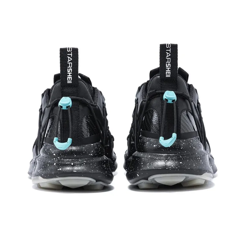 CARBONSTAR SHELL Armor Series Cushioning Coverage Support Low Top Sprint Running Shoes Unisex Black-3