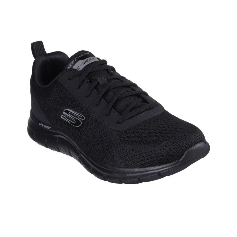 Skechers Skechers Track Anti Slip Wear Resistant Low Top Casual Shoes Men's Black-2