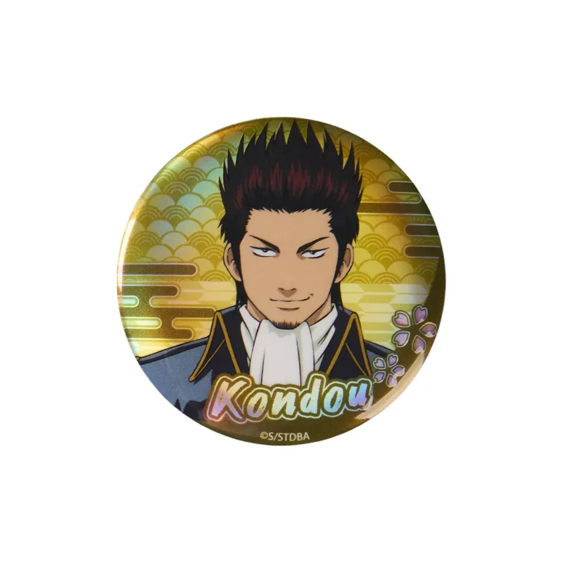BOOM COMIC Gintama Carved Badge Gintoki Sakata Toushirou Hijikata Official Store Badges-3