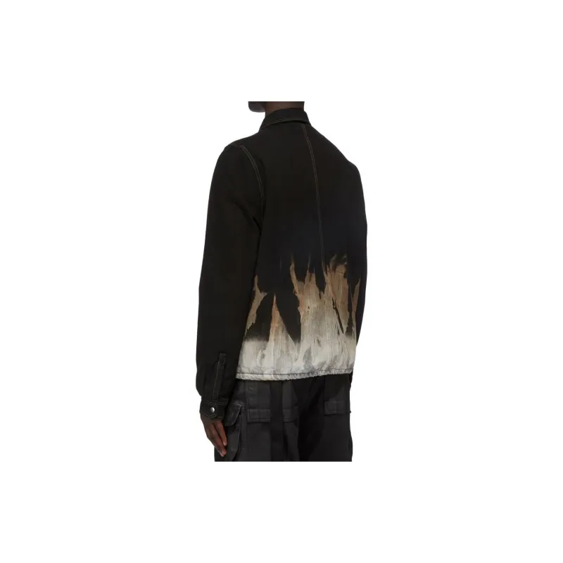 Rick Owens DRKSHDW Tie dye Denim Jacket-1
