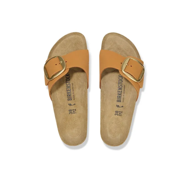 Birkenstock Madrid Big Buckle Abrasion-Resistant Slide Slippers Women's Burnt Orange-3