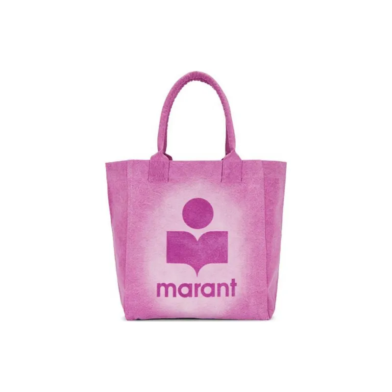 ISABEL MARANT Yenky Logo Printed Tote Bag-0