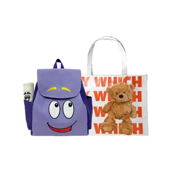 Bywhich Canvas Backpack Women's Purple