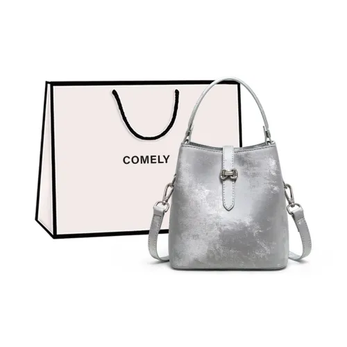 COMELY Handbags Silver