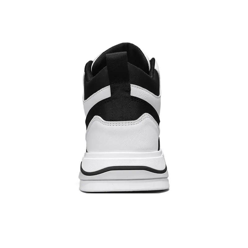 Meiretu Slip Resistant, Abrasion Resistant, Lightweight High Top Skateboard Shoes Men's-5
