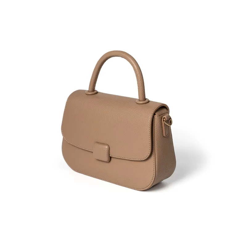 OMI Synthetic Leather Handbag Regular Women's Black/Tan/Pink/Ecru-6