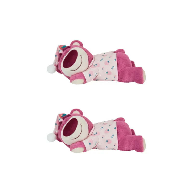 Disney Lotso Home Collection Lotso Lazy Tissue Box Red Dolls Plush Doll 36cm Height-2