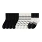 4 Black & 4 White Pinstripe & 2 Black & White