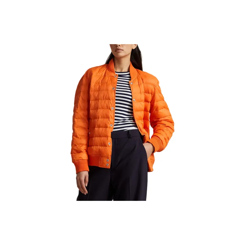 Polo Ralph Lauren Puffer Jacket Women's Orange-3