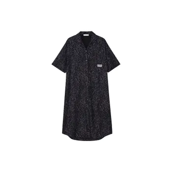 Same Language Nightgown Women's Alocasia Black