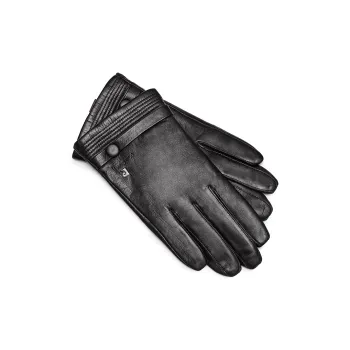 PIERRE CARDIN Sheepskin Soft Velvet Lining Gloves Men's