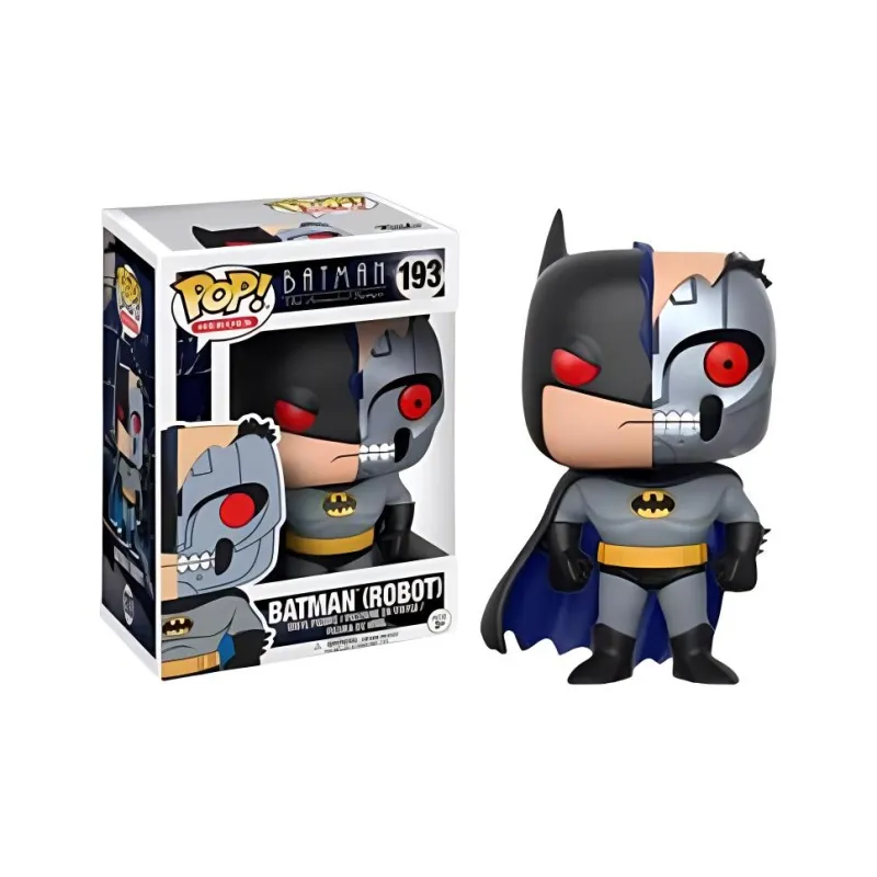 Funko POP! Collection HEROES Animation Batman Batmech Robot Chibi Figures-0