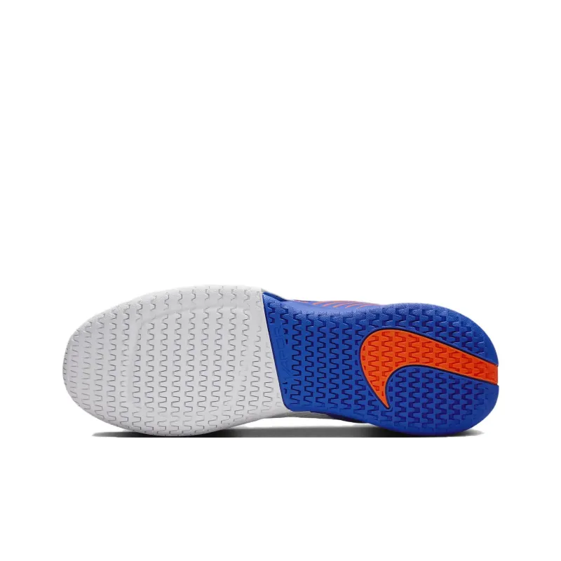Nike Air Zoom Vapor Pro 2 Anti Slip Wear Resistant Low Top Tennis Shoes Men's White Blue-5