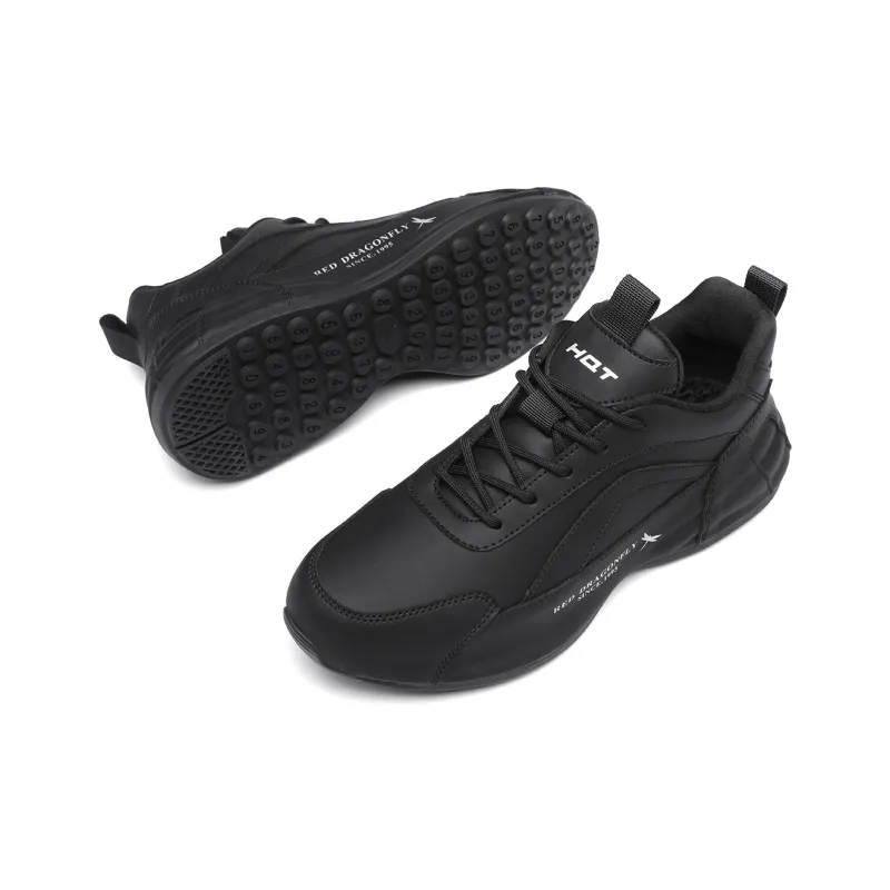RED DRAGONFLY Trendy Versatile Casual Platform Sports Shoes Height Increasing Wear Resistant Low Top Travel Shoes Men's-9