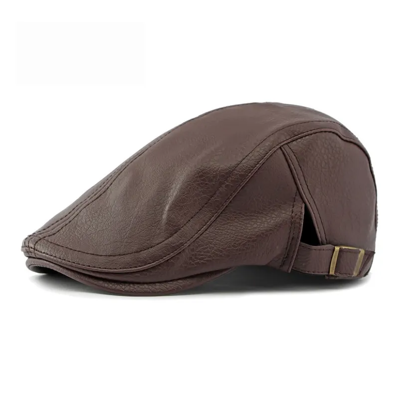 TUCANO PU Leather Berets Unisex-2
