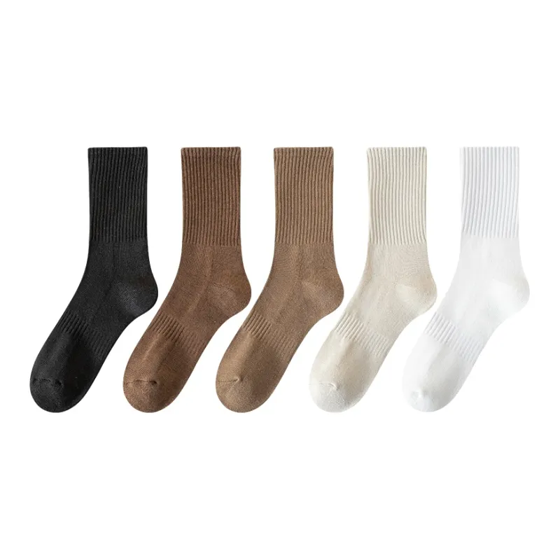 MIIOW Mid Calf Socks Unisex 5 Pack-14