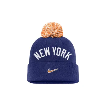 Nike New York Yankees Peak Men's Nike Mlb Cuffed Pom Beanie