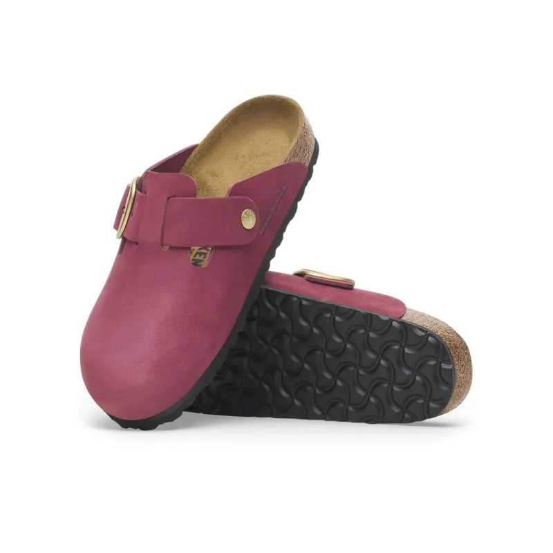 Birkenstock EVA Abrasion-Resistant Wrap-toe Slippers Women's Fuchsia Regular-4
