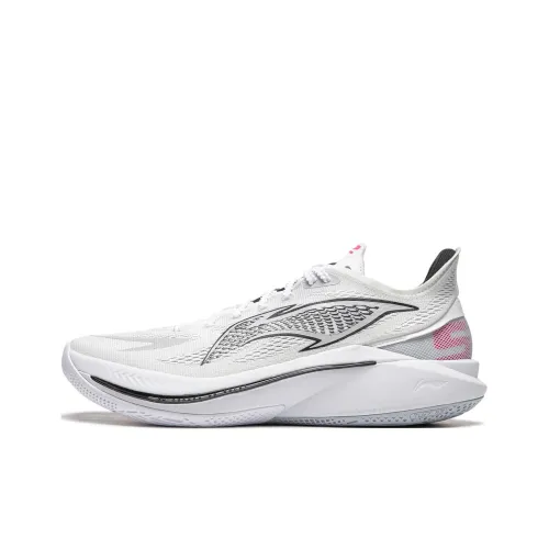 LINING Speed Of Sound 12 V2 Basketball Shoes Men Low-Top Standard White