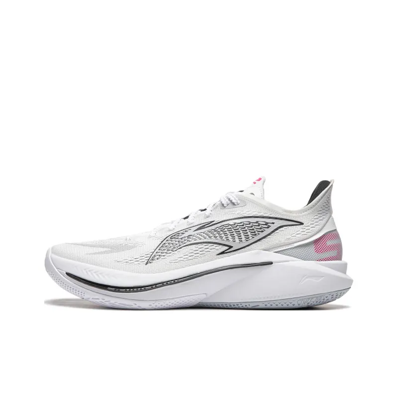 LINING Speed Of Sound 12 V2 Basketball Shoes Men Low Top Standard White-0