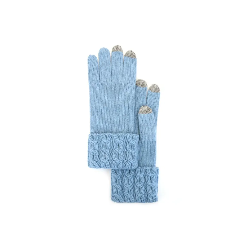 MARJAKURKI 100% Wool Touchscreen Glove Atmosphere Advanced Tranquil Greeting Card Women's-7