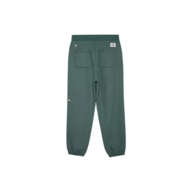 New Era x MLB FW24 Knitted Sports Pants Unisex Dark Green-1