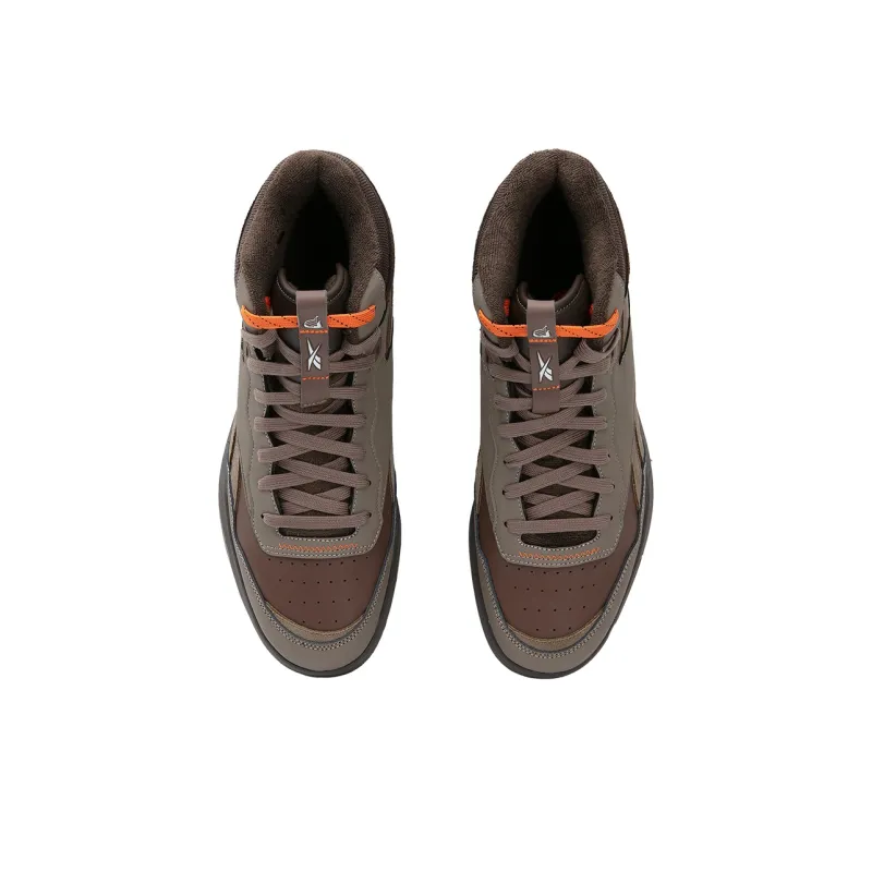 Nautica x Reebok BB4000 II MID Sports Mid Top Vintage Basketball Shoes Unisex Brown-3