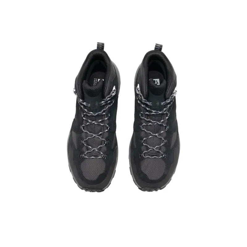 Jack Wolfskin Wear resistant And Lightweight Mid Top Trekking Shoes Men's Black-1