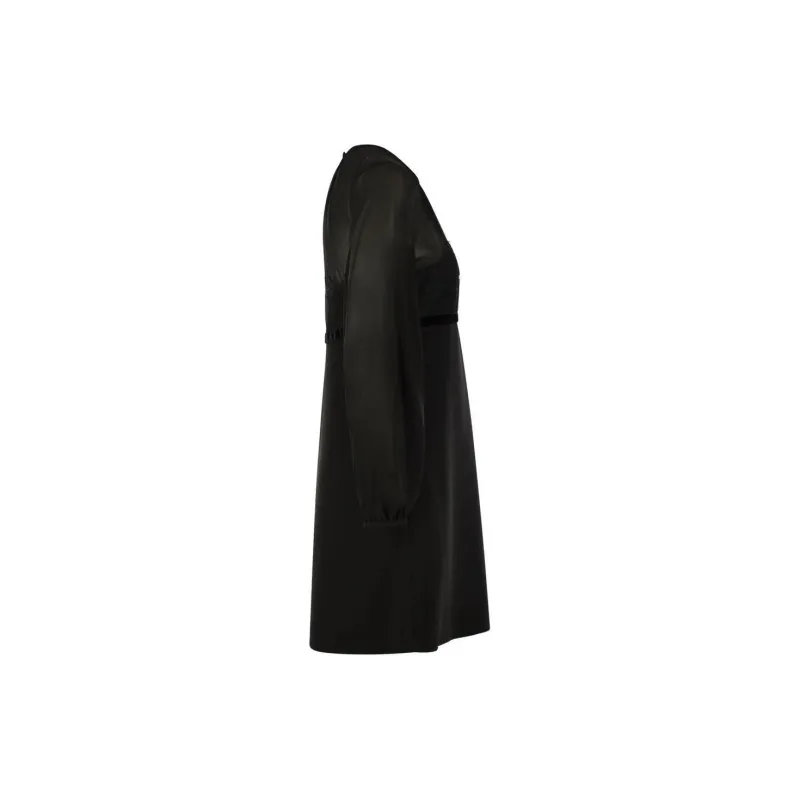 MaxMara Studio Crewneck Long Sleeved Dress-2