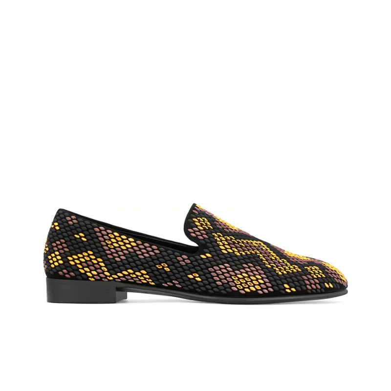 giuseppe zanotti Marthinique Crystal embellished Loafers-4