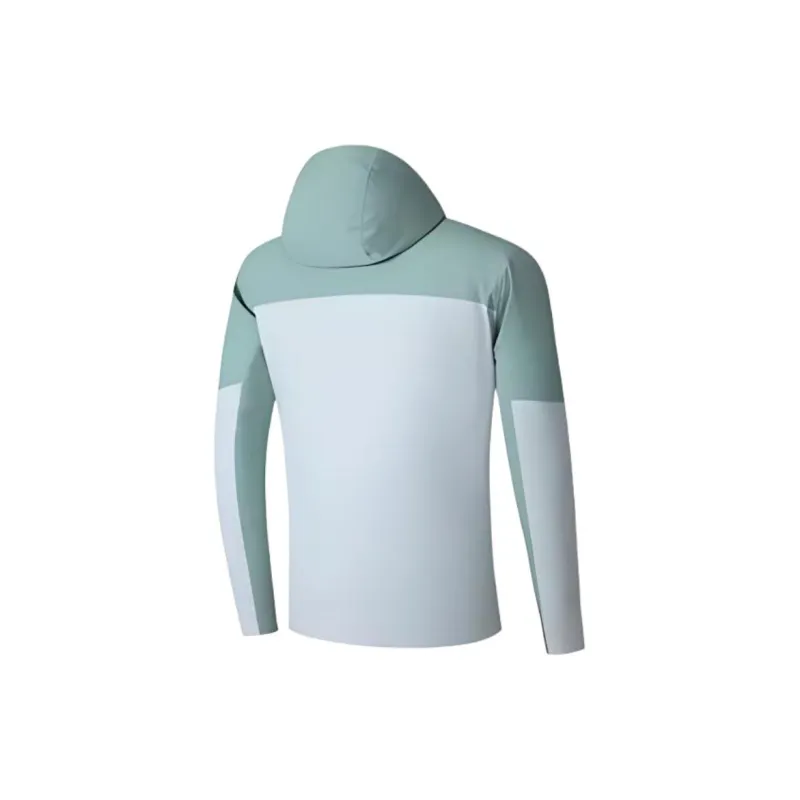 361° Life Collection Waterproof And Wear-resistant Windbreaker Jacket Unisex Lighthouse Gray/Splash Blue-1