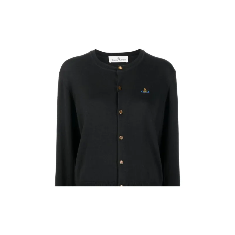 Vivienne Westwood FW22 Cashmere Sweater Women's Black-4