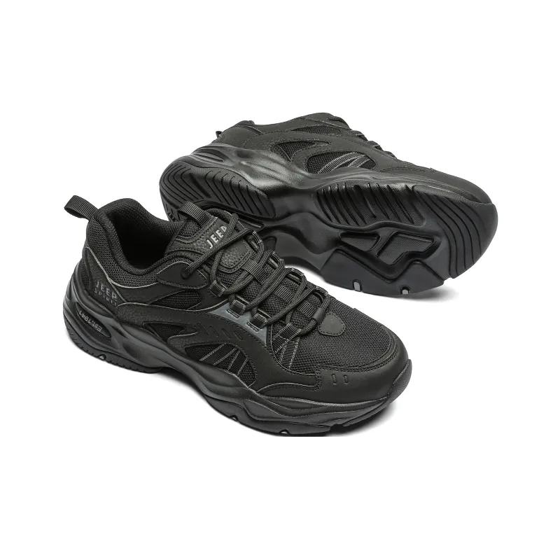 JEEP SPIRIT Travel Anti-Slip Wear-Resistant Breathable Height Increasing Low-Top Casual Shoes Men's-3
