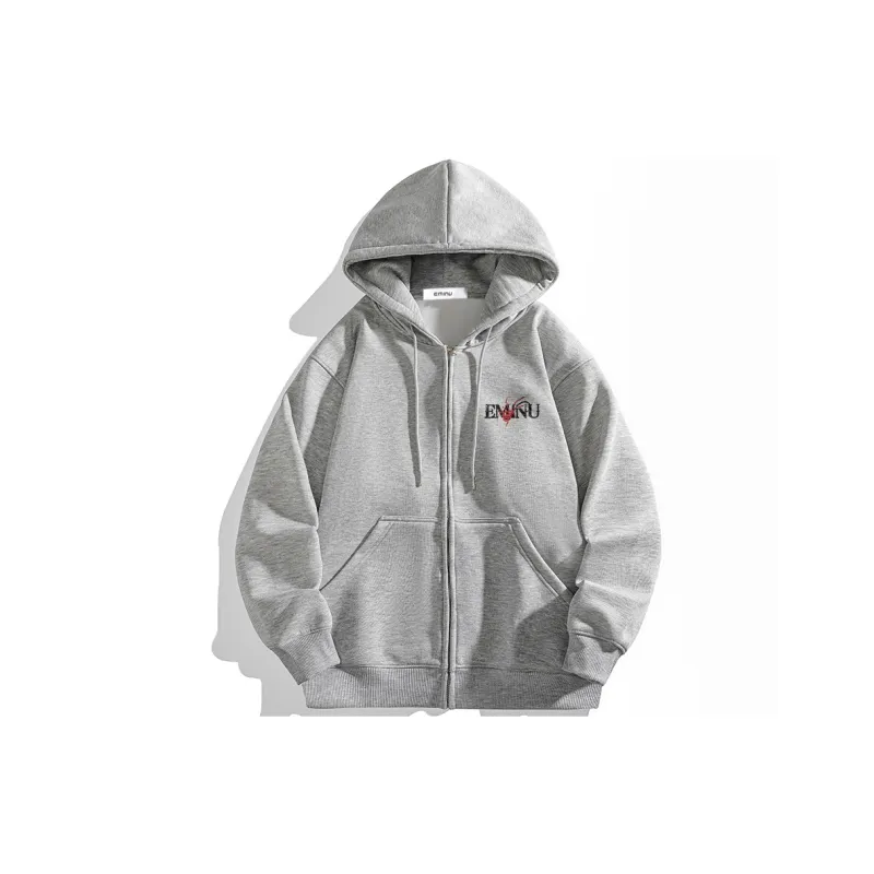 EMINU Cardigan Sweatshirt Coat Unisex-16