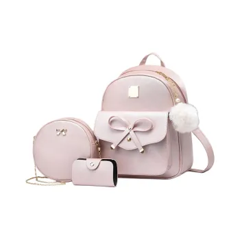Weymond Artificial Leather Backpack Regular Women's Multicolor