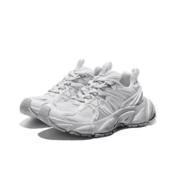 VIDORY ANGEL Cushioning Anti-Slip And Wear-Resistant Height Increasing Low-Top Casual Shoes Men's Cloud Sea White