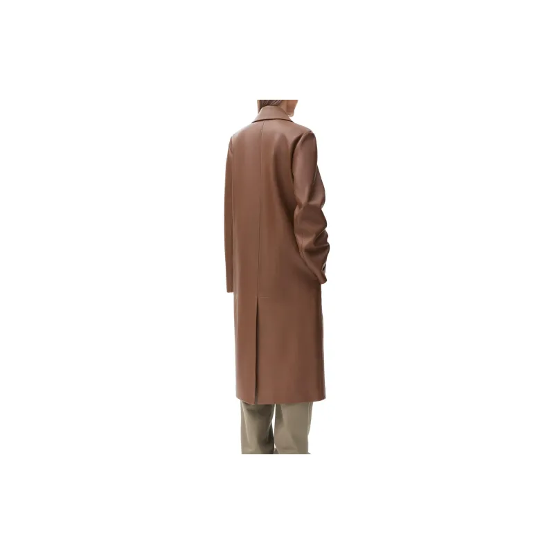 LOEWE Coat Women's Winter Brown-2
