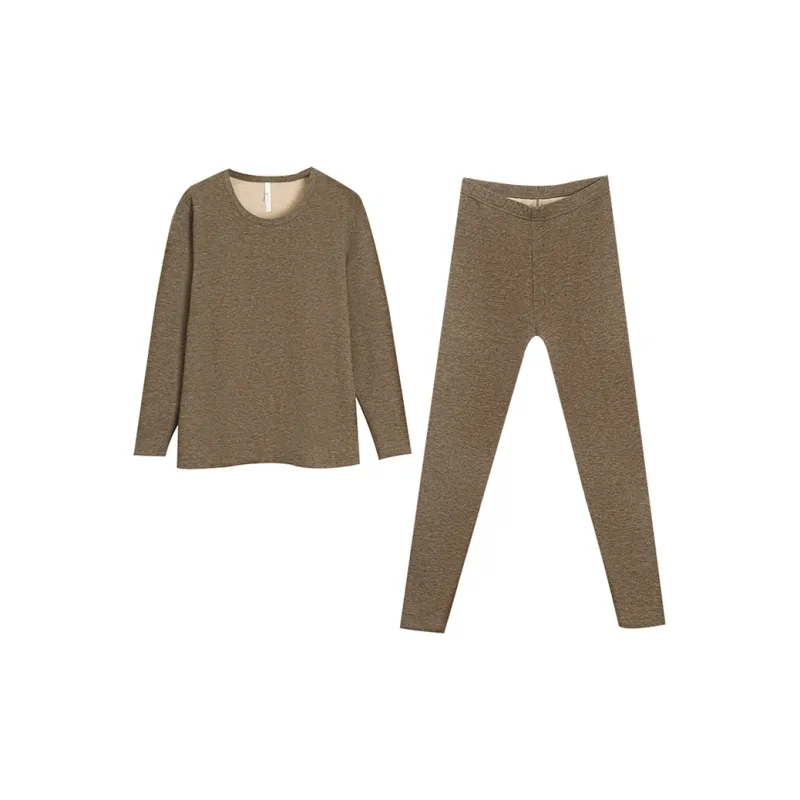 Red bean Men Thermal Sets-2